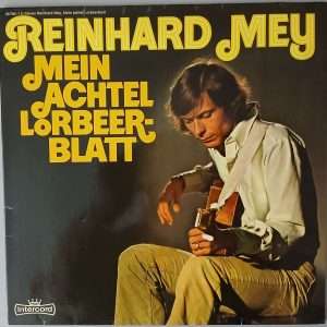Reinhard Mey "Mein Achtel Lorbeerblatt" (Intercord – 28 782-1 U) Cover Vorderseite
