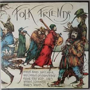 Various – "Folk Friends" (Folk Freak – FF 3001) Cover Vorderseite