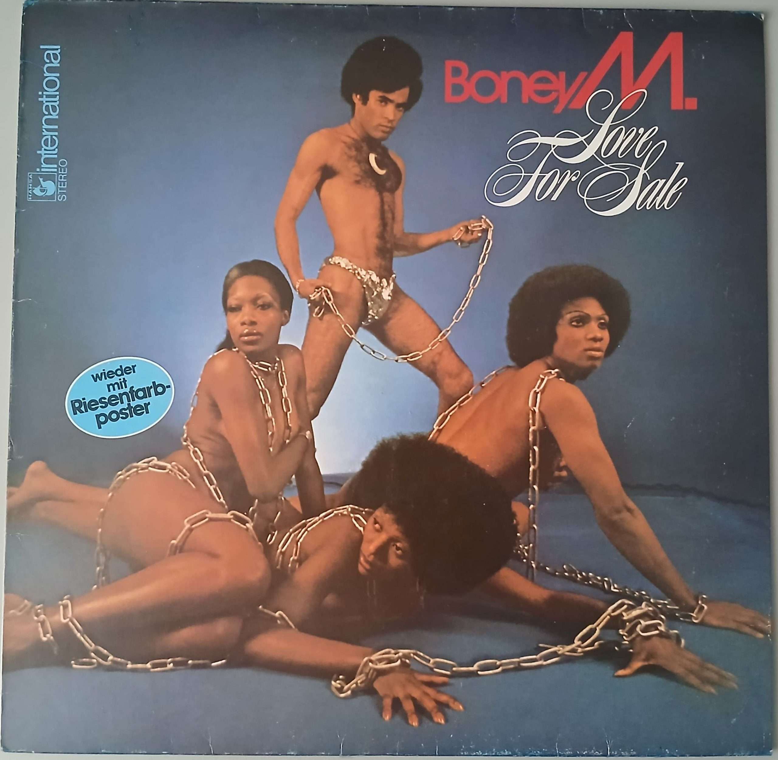Boney M. – "Love For Sale" (Hansa International – 28 888 OT) Cover Vorderseite
