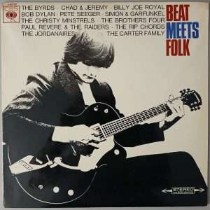 Various – "Beat Meets Folk" (CBS – S62700) Cover Vorderseite