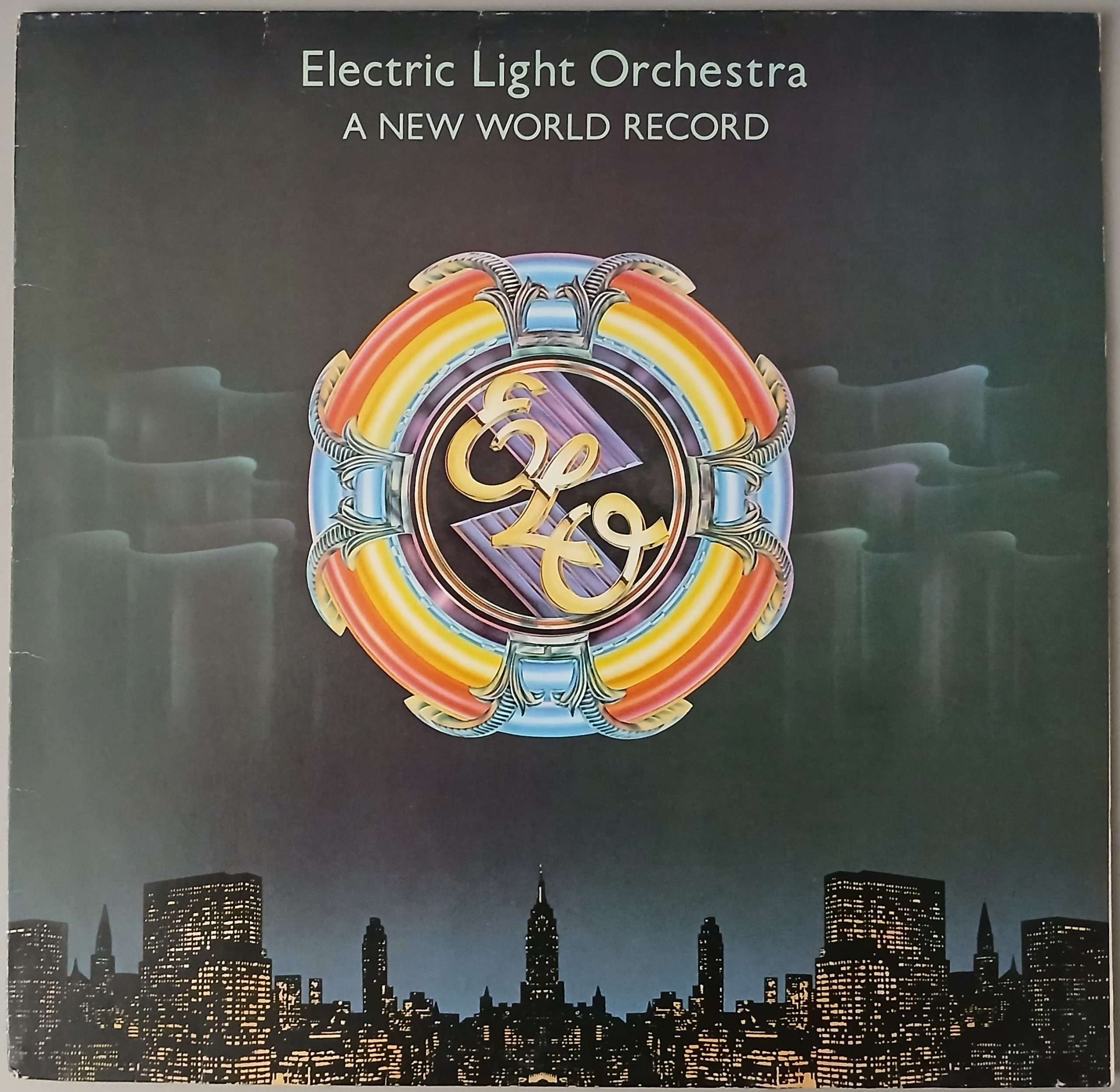 Electric Light Orchestra- "A New World Record" (Jet Records – UAS 30 017 XOT) Cover Vorderseite