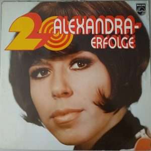 Alexandra – "20 Alexandra-Erfolge" (Philips 27 485-2) Cover Vorderseite