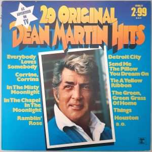 Dean Martin – "20 Original Dean Martin Hits" (Reprise Records – K54066) Cover Vorderseite