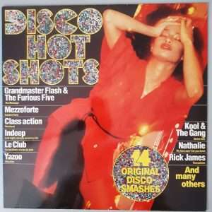 Various – "Disco Hot Shots" (VIP Records – 200.002) Cover Vorderseite