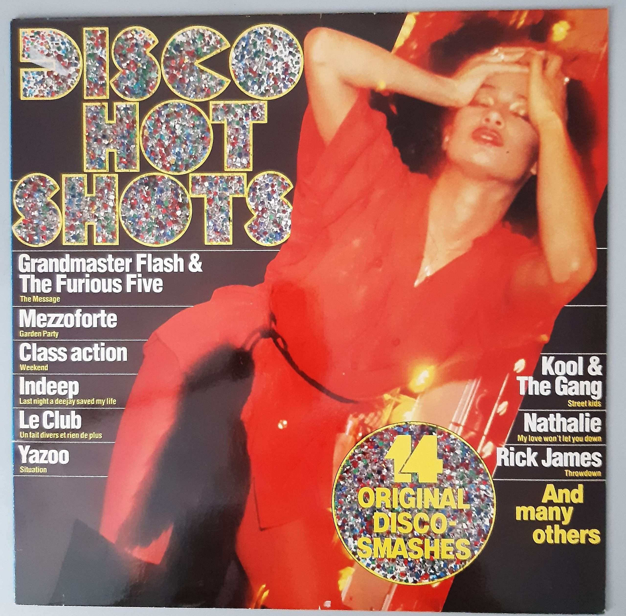 Various – "Disco Hot Shots" (VIP Records – 200.002) Cover Vorderseite