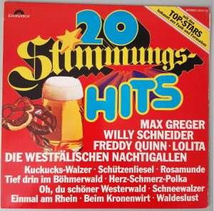 Various – "20 Stimmungs-Hits" (Polydor – 2413 112) Cover Vorderseite