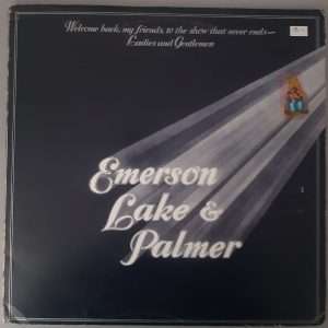 Emerson, Lake & Palmer – "Welcome Back My Friends To The Show That Never Ends - Ladies and Gentlemen" (Manticore – 88 148 XT) Cover Vorderseite