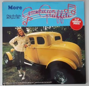 Various – "More American Graffiti (Oldies But Goldies - 25 Original-Hits)" (MCA Records – 6.28333 DP) Cover Vorderseite