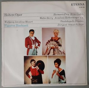 Wolfgang Amadeus Mozart – "Figaros Hochzeit" (ETERNA – 8 20 506) Cover Vorderseite