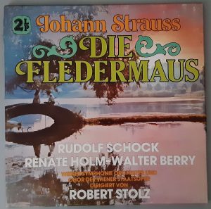 Johann Strauss – "Die Fledermaus" (Everest – S-463/2) Box Vorderseite