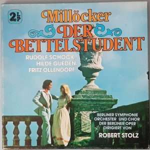 Milloecker – "Der Bettelstudent" (Cetra Everest – S-466/2) Box Vorderseite