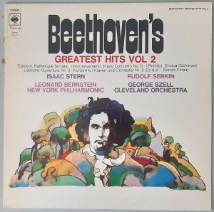 Beethoven – "Beethoven's Greatest Hits Vol 2" (CBS Harmony – S 30039) Cover Vorderseite