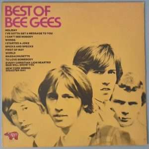 Bee Gees – "Best Of Bee Gees" (RSO – SO 874) Cover Vorderseite