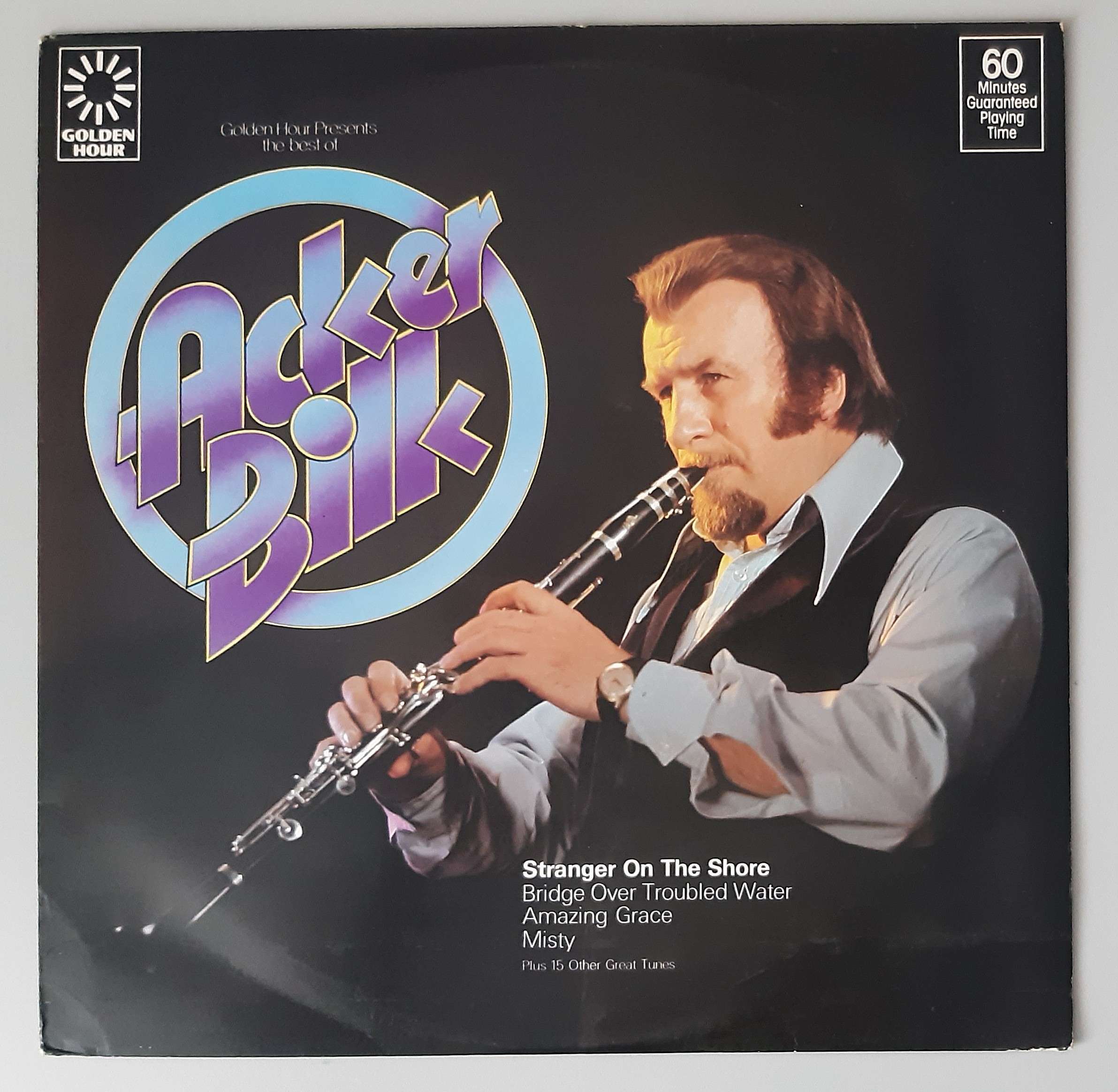 Acker Bilk – "Golden Hour Presents The Best Of" (Golden Hour – GH 624) Cover Vorderseite