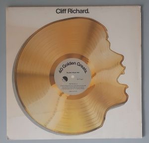 Cliff Richard – "40 Golden Greats" (EMI – EMTVS6) Cover Vorderseite