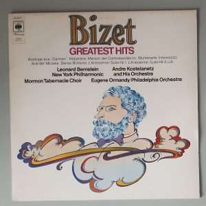 Bizet – "Greatest Hits" (CBS Harmony – S 30011) Cover Vorderseite