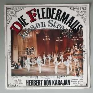 Johann Strauß – "Die Fledermaus (Operettenquerschnitt)" (ETERNA – 8 25 532) Cover Vorderseite