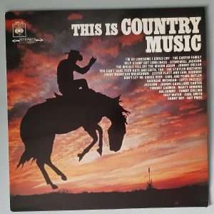 Various – "This Is Country Music" (CBS – SPR 20) Cover Vorderseite