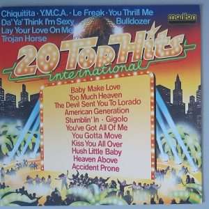 Various – "20 Top Hits International" (Marifon – 47 881 XAT) Cover Vorderseite