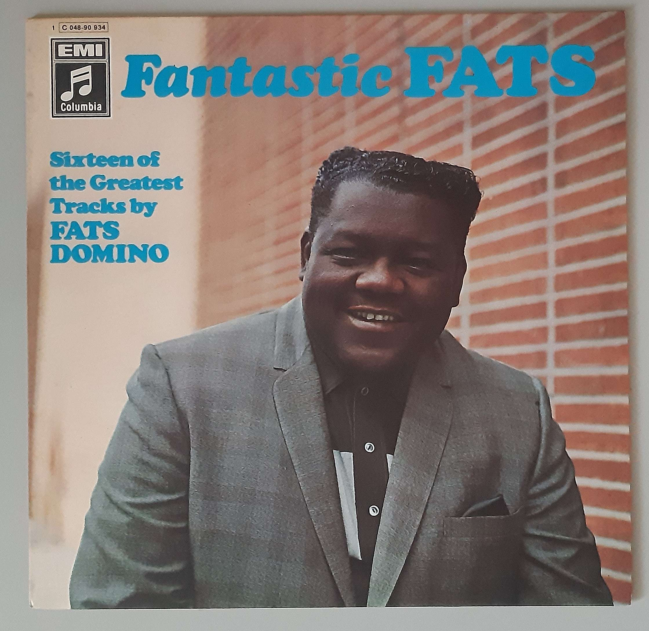 Fats Domino – "Fantastic Fats (Sixteen Of The Greatest Tracks By Fats Domino)" (Columbia – 1 C 048-90 934) Cover Vorderseite