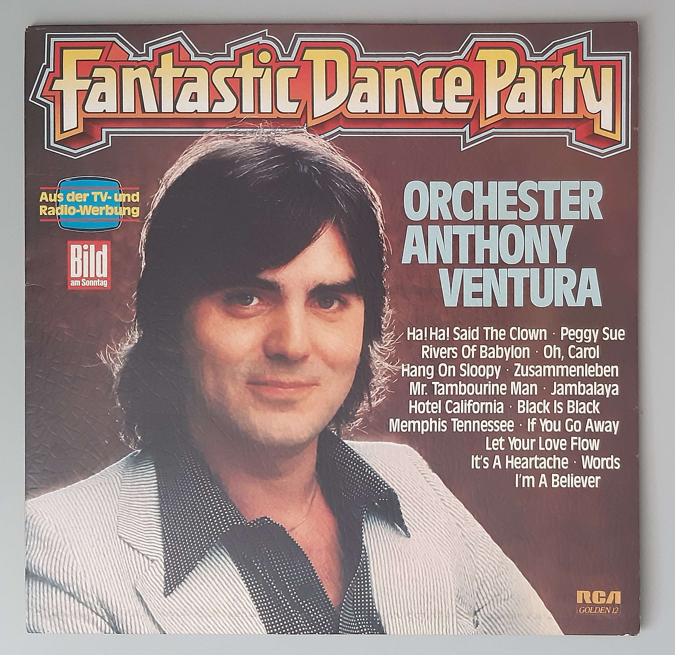 Orchester Anthony Ventura – "Fantastic Dance Party" (RCA Victor – PL 28350) Cover Vorderseite