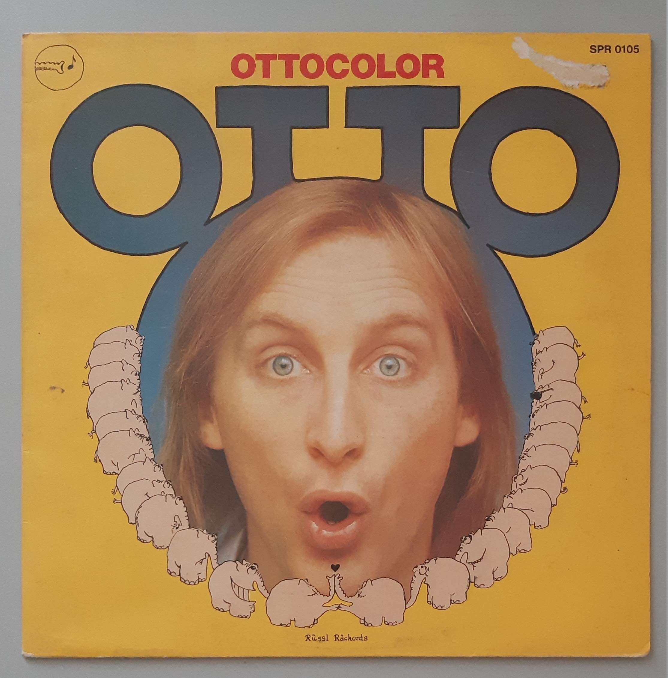 Otto– "Ottocolor" (Rüssl Räckords – SPR 0105) Cover Vorderseite