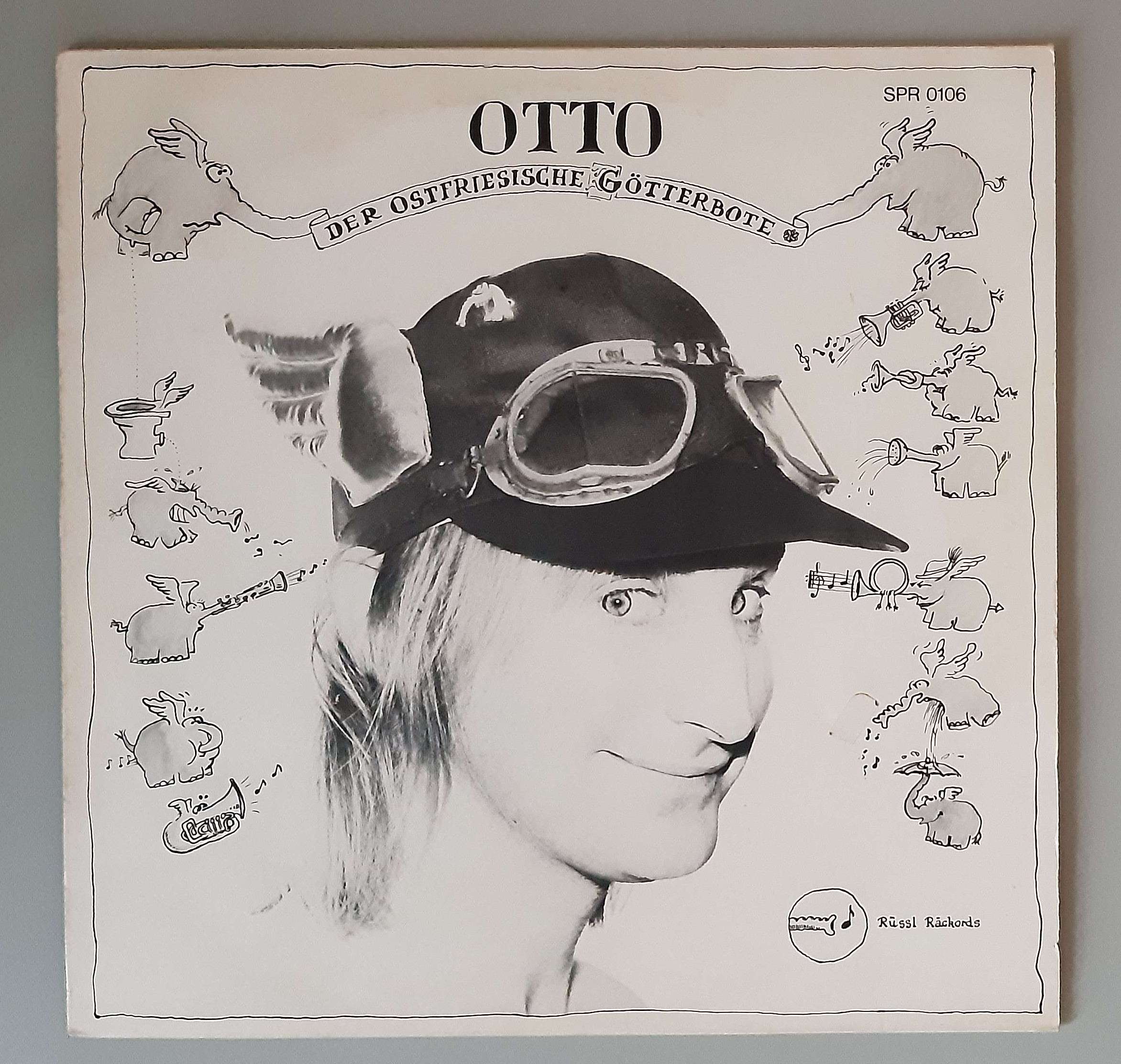 Otto – "Der ostfriesische Götterbote" (Rüssl Räckords SPR 0106) Cover Vorderseite