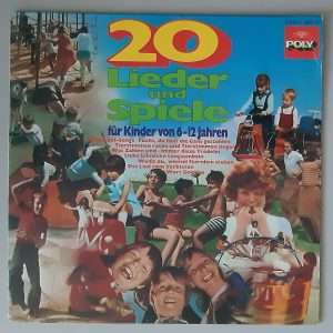 Various – "20 Lieder und Spiele" (Poly – 2432 131) Cover Vorderseite