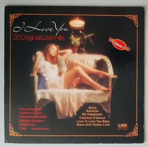 Various – " I Love You (20 Original Love Hits - Volume 2)" (WEA – 66 851 7) Cover Vorderseite