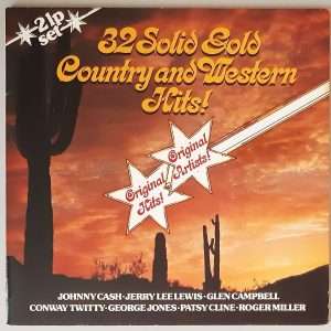 Various – "32 Solid Gold Country And Western Hits!" (BRC – 31 064 9) Cover Vorderseite