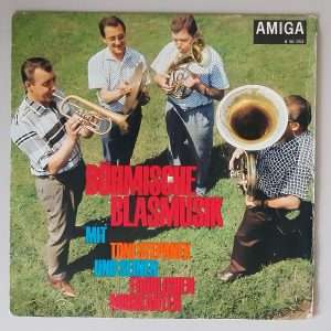 Toni Stepanek Und Seine Fröhlichen Musikanten – "Böhmische Blasmusik" (AMIGA - 8 50 052) Cover Vorderseite