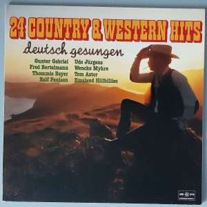 Various – "24 Country & Western Hits - Deutsch Gesungen" (SR International -30 939 3) Cover Vorderseite