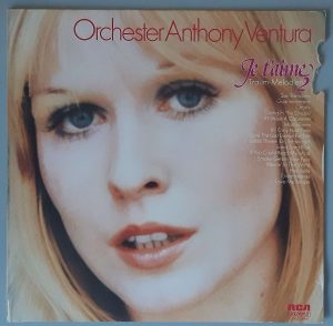 Orchester Anthony Ventura – "Je T'aime 2" (RCA Victor – 66 600 8) Cover Verderseite