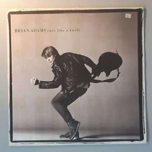 Bryan Adams – "Cuts Like A Knife" (A&M Records – AMLH 64919) Cover Vorderseite