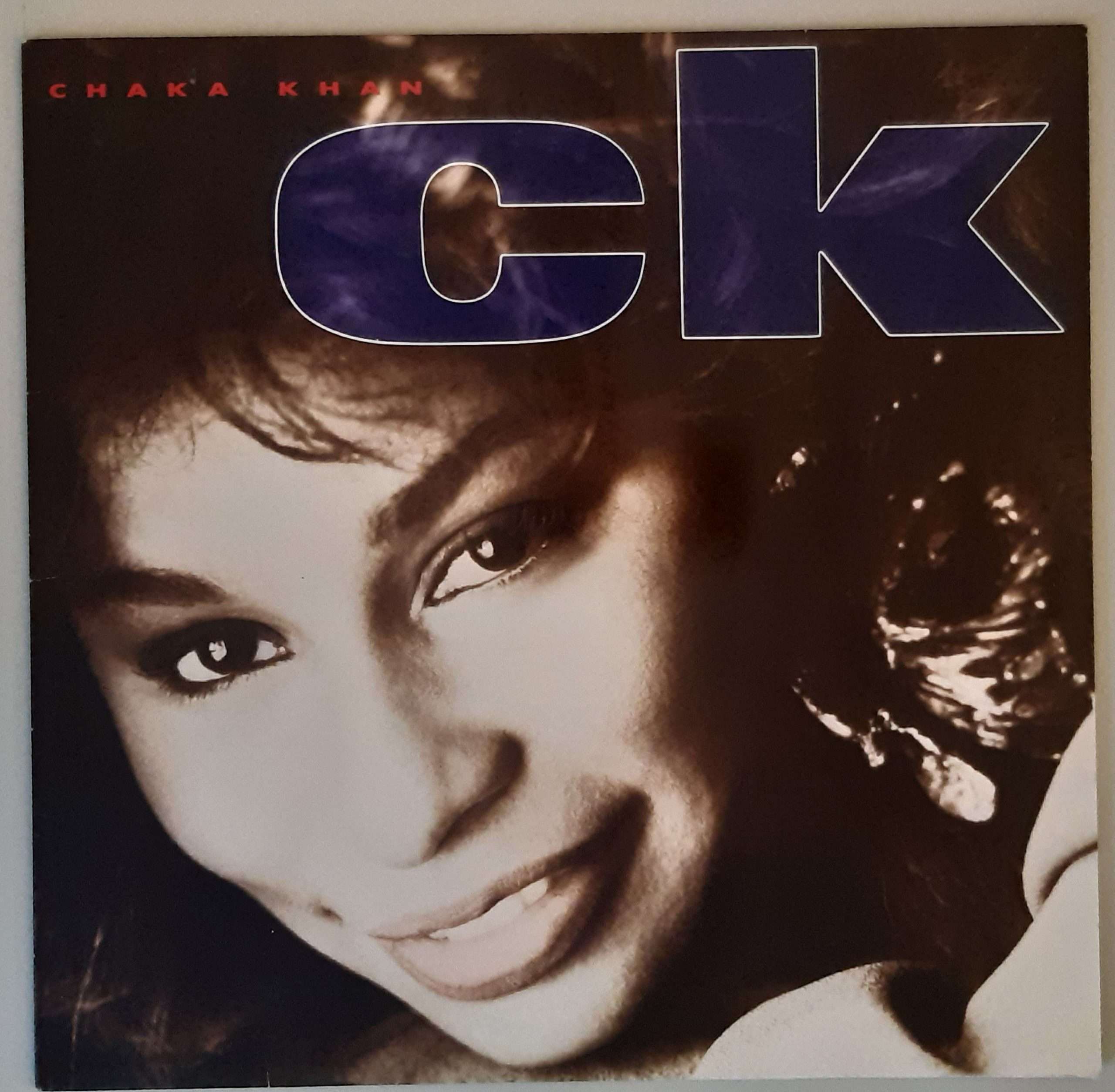 Chaka Khan – "CK" (Warner Bros. Records – 925 707-1) Cover Vorderseite