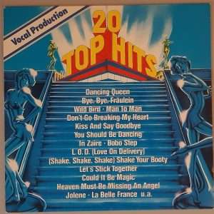 Various – "20 Top Hits" (Metronome – 40.025) Cover Vorderseite