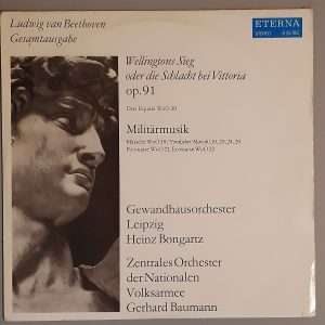 L. v. Beethoven "Wellingtons Sieg Oder Die Schlacht Bei Vittoria Op. 91 /Militärmusik (ETERNA 826 182) Cover Vorderseite