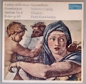 Ludwig van Beethoven "Sinfonie Nr. 4 B-dur Op. 60" (ETERNA – 8 25 413) Cover Vorderseite