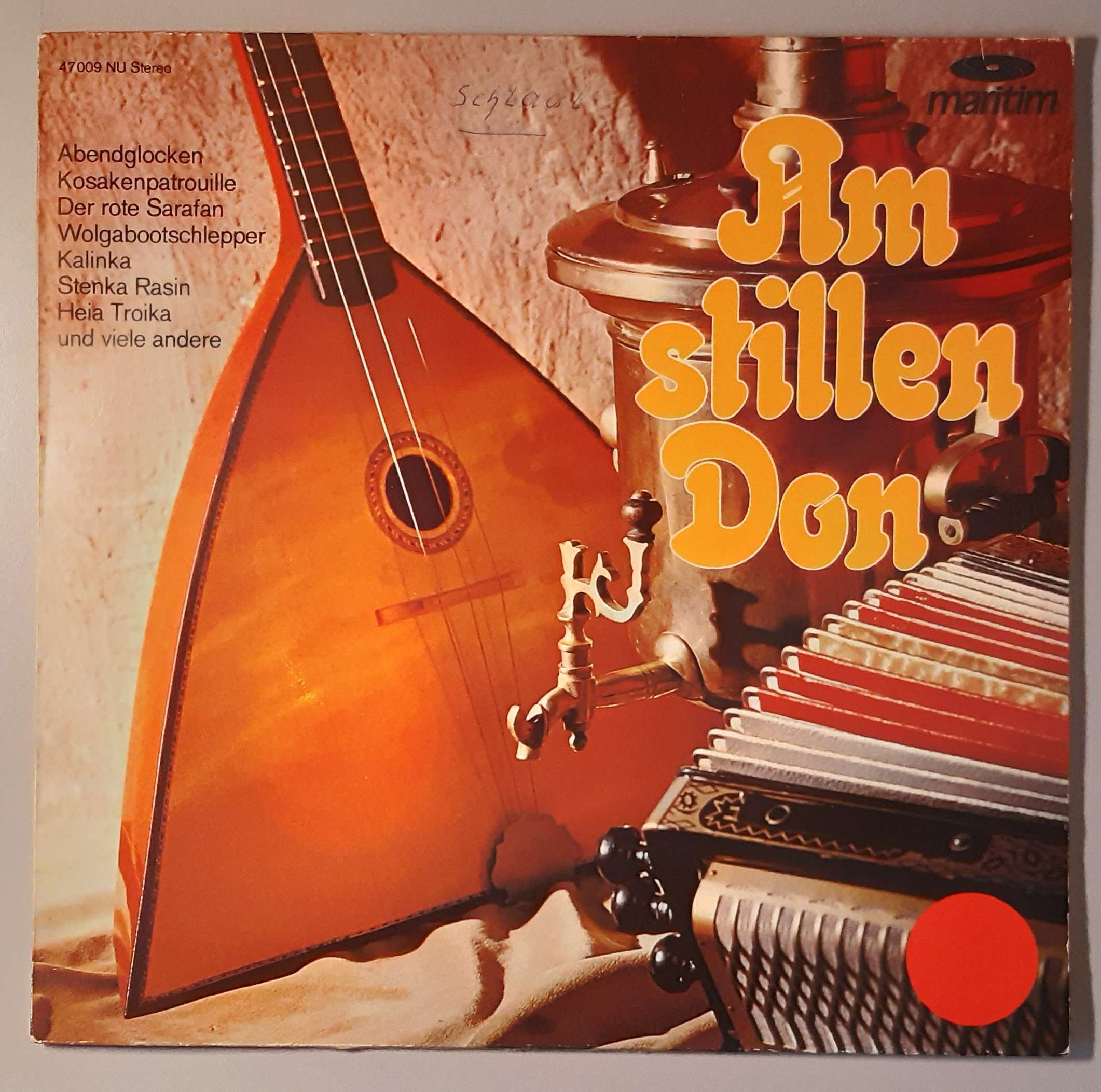 Krim-Kosaken – "Am Stillen Don" (Maritim – 47 009 NU) Cover Vorderseite