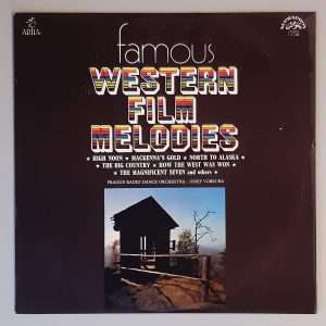 Prague Radio Dance Orchestra – "Famous Western Film Melodies" (Supraphon 1113 1788) Cover Vorderseite
