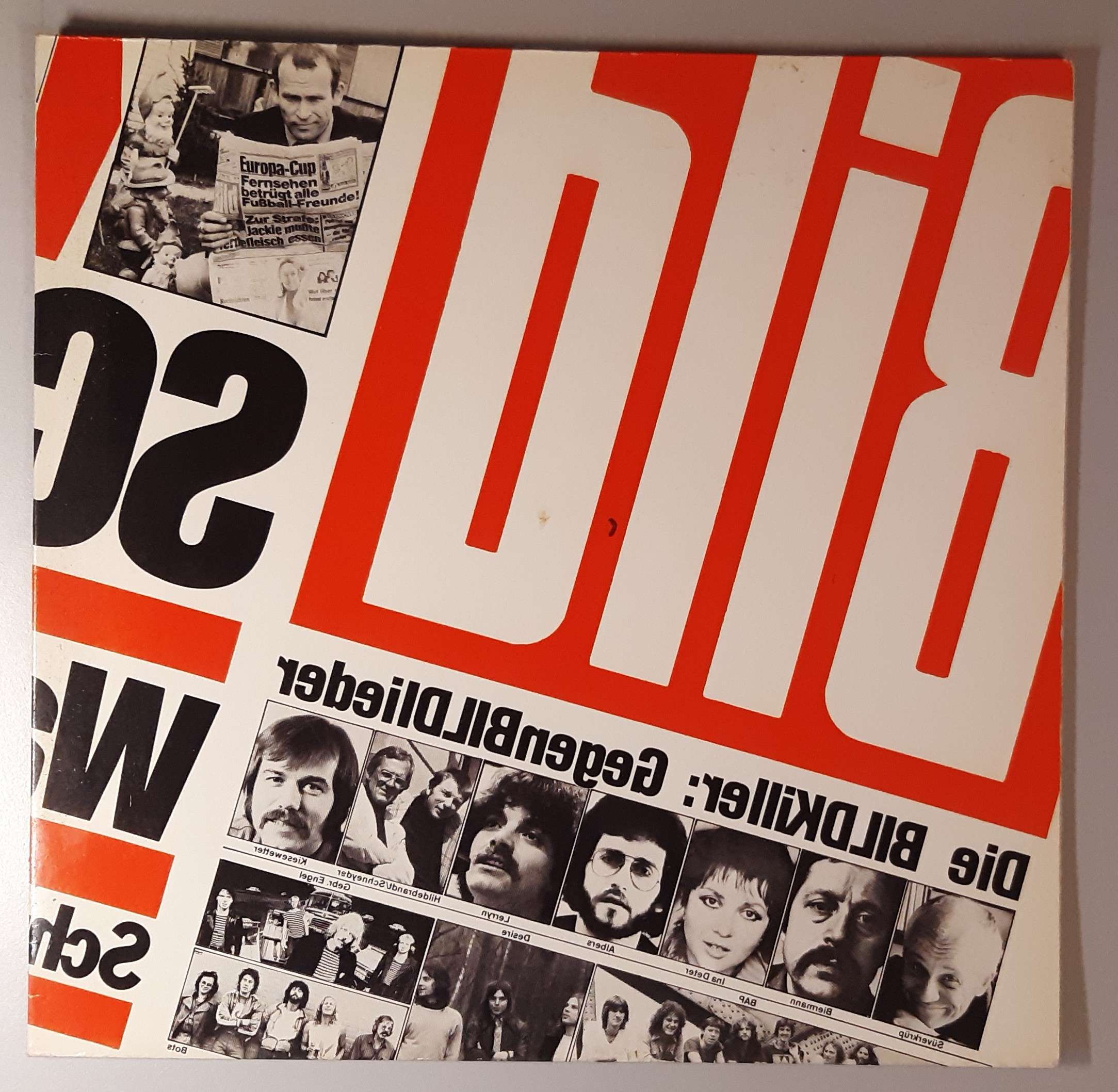 Various– "Die BildKiller: GegenBILDlieder" (Eigelstein Musikproduktion – ES2010) Cover Vorderseite