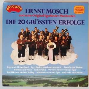 Ernst Mosch Und Egerländer Musikant "Die 20 Grössten Erfolge" (Arcade– ADE G 38) Cover Vorderseite