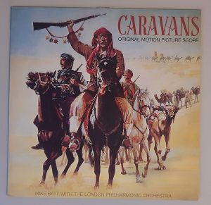 Various – "Caravans (Original Motion Picture Score)" (CBS – CBS 70164) Cover Vorderseite