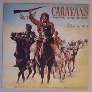 Various – "Caravans (Original Motion Picture Score)" (CBS – CBS 70164) Cover Vorderseite