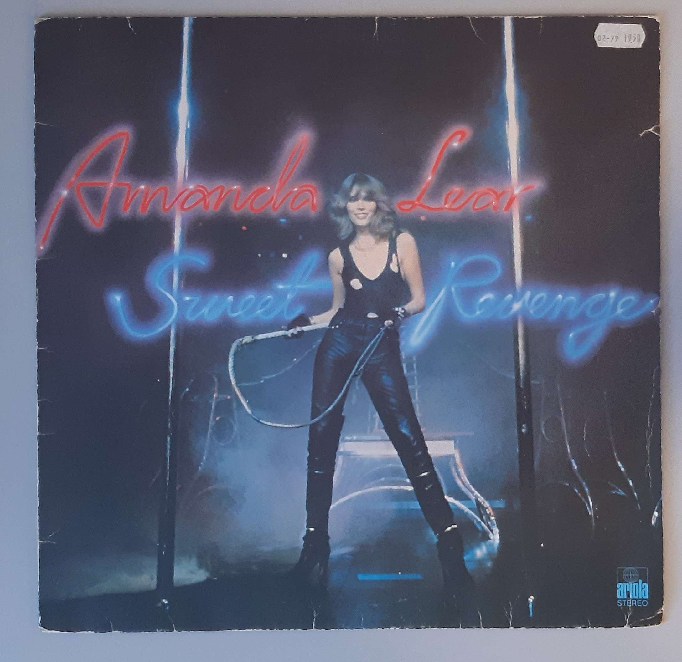 Amanda Lear – "Sweet Revenge" (Ariola – 200 202) Cover Vorderseite