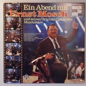 Ein Abend Mit Ernst Mosch Und Seinen Original Egerländer Musikanten (Telefunken – NT 741) Cover Vorderseite