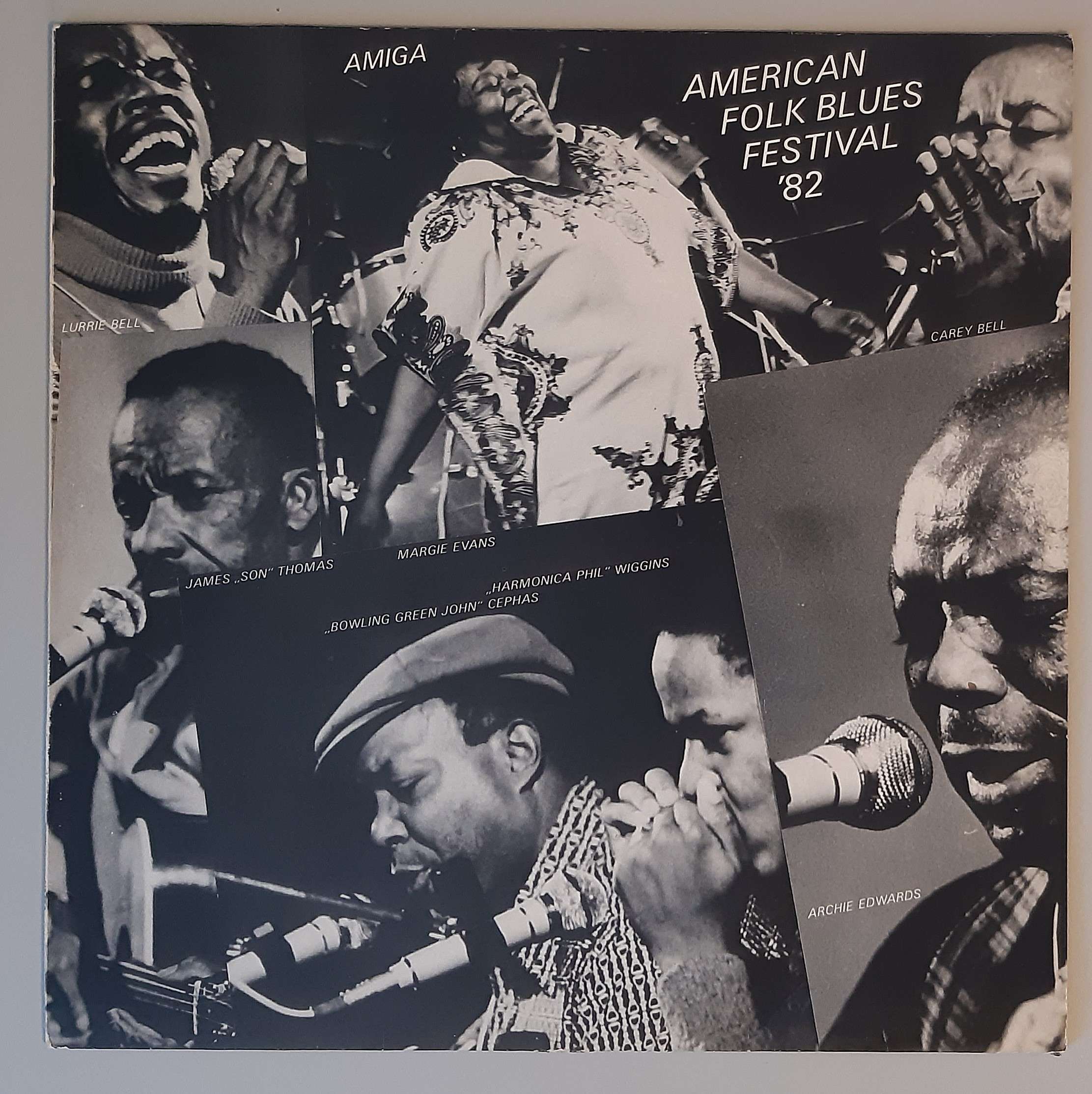 Various – "American Folk Blues Festival '82" (AMIGA – 8 56 016) Cover Vorderseite