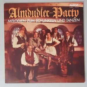 "Almdudler-Party - Melodien Zum Schunkeln Und Tanzen" (AMIGA – 8 55 372) Cover Vorderseite