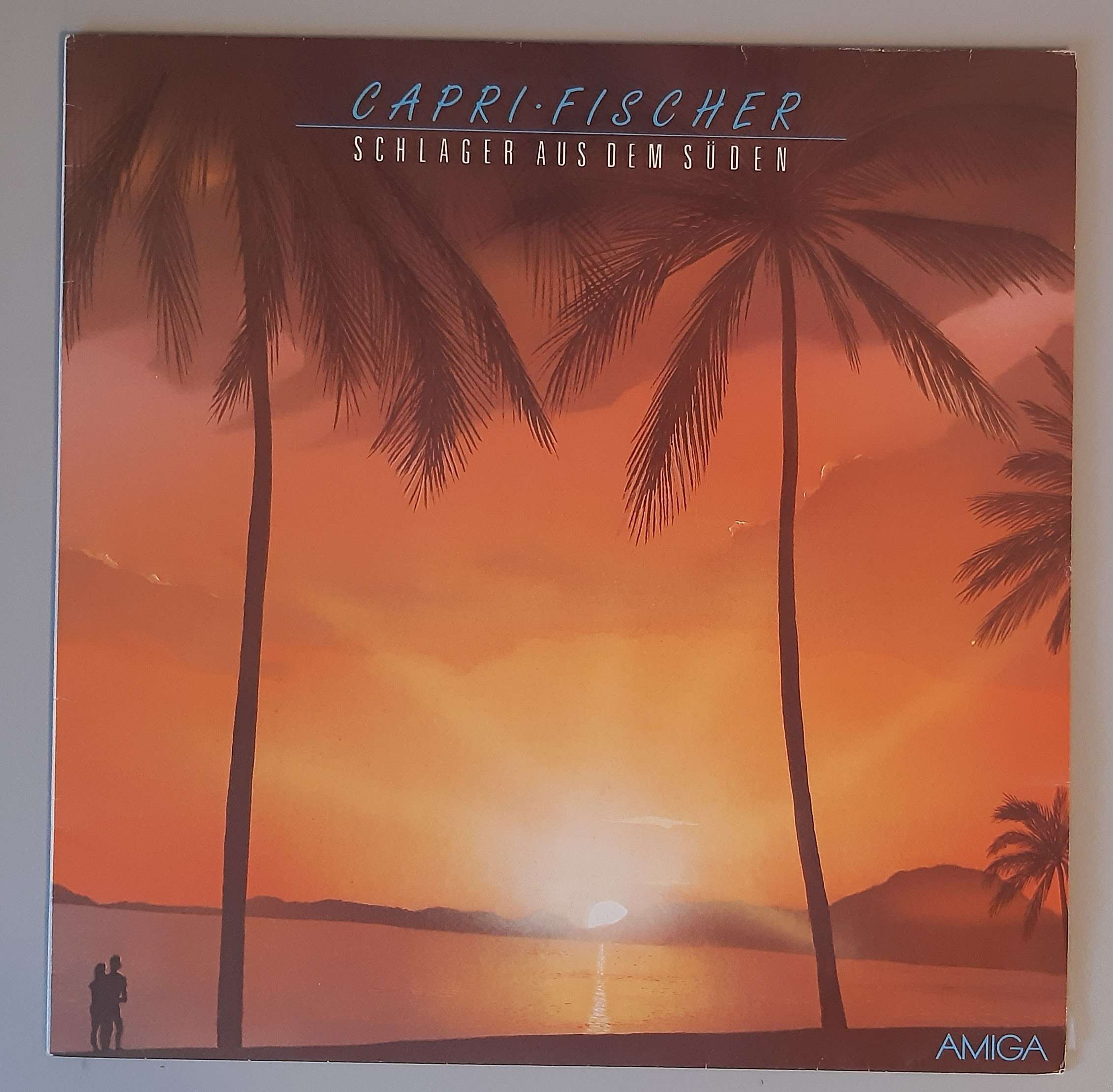 Various – "Capri-Fischer - Schlager Aus Dem Süden" (AMIGA – 8 56 185) Cover Vorderseite