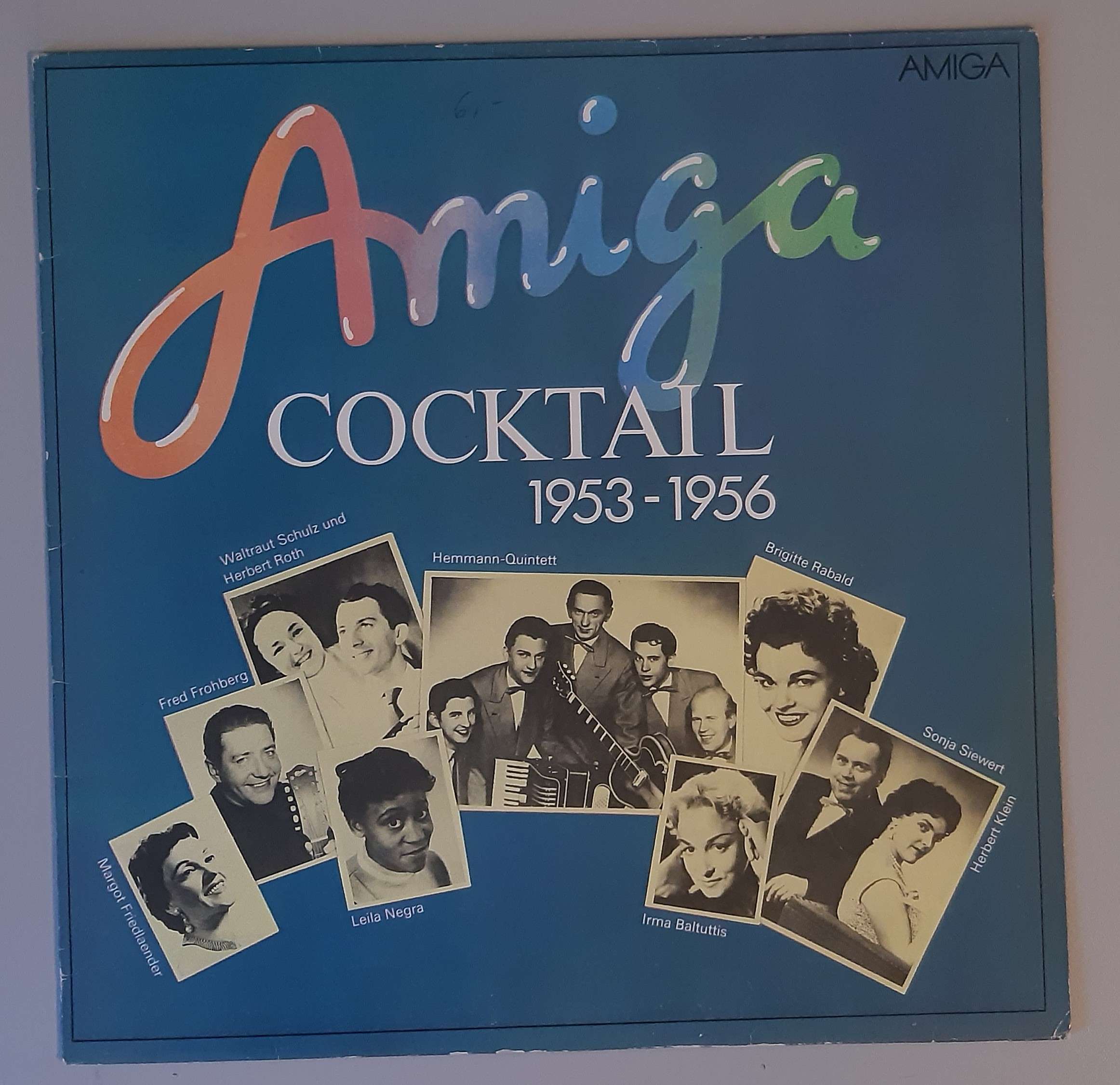 Various – "AMIGA-Cocktail 1953-1956" (AMIGA – 8 50 828) Cover Vorderseite